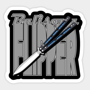 Balisong Flipper 6 Sticker